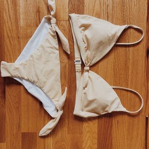 Roxy Yellow Bikini Set